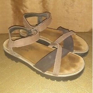 NAOT ankle strap hiking sandals